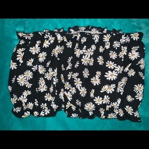 Daisy Flower Tube Top